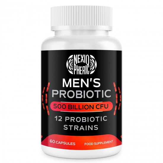 Nexiopheric Dietary Supplement Probiotics for Men